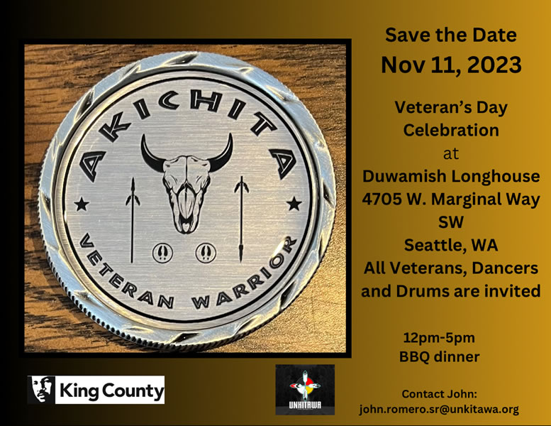Akichita Veteran's Day Event - Seattle, WA - Nov 11, 2023