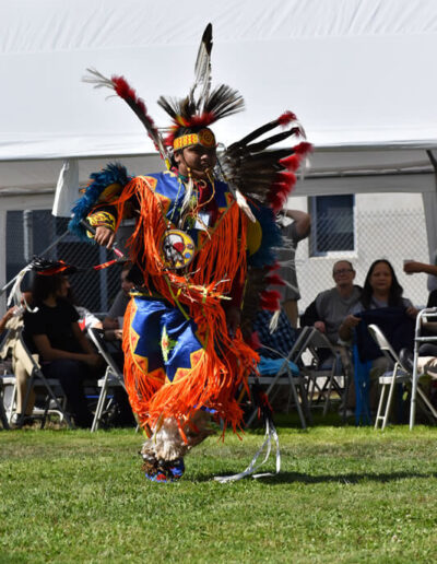 Dancer at a Reentry Powwow