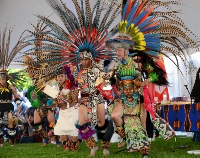 Aztec Dancers - Folklife Festival