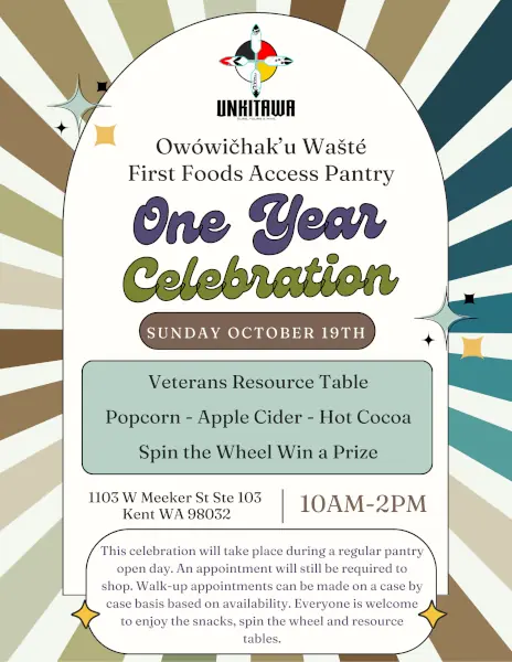 First Foods Access Pantry - One Year Celebration