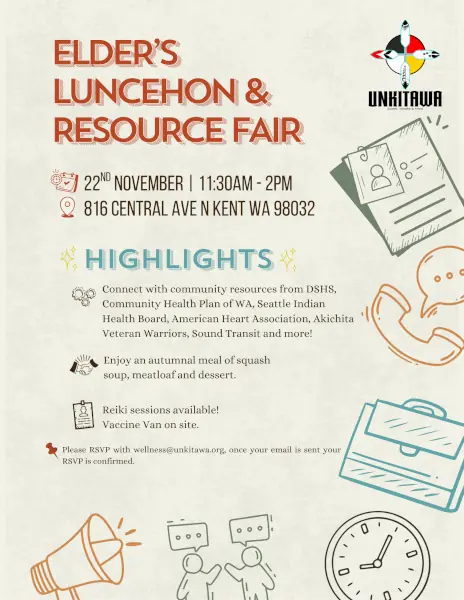 Elder's Luncheon & Resource Fair - 11-22-25