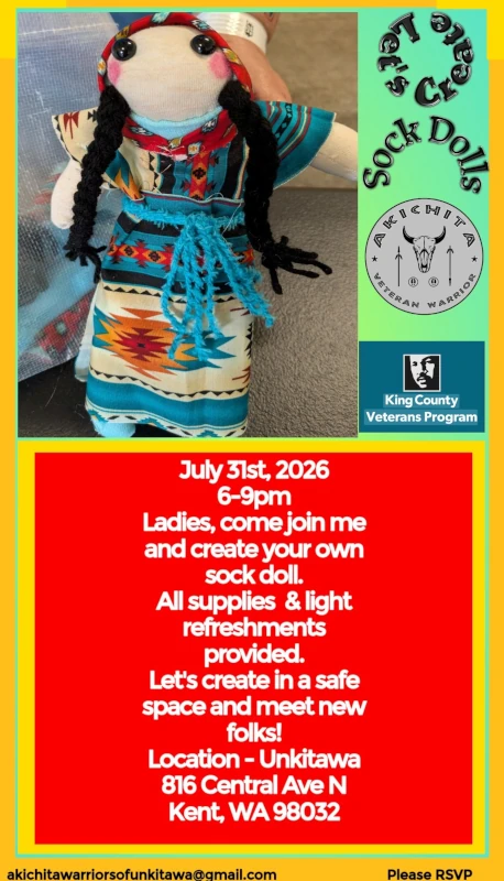 Women Create Sock Dolls - 7-31-26