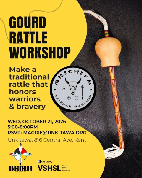 Gourd Rattle Workshop - 10-21-26